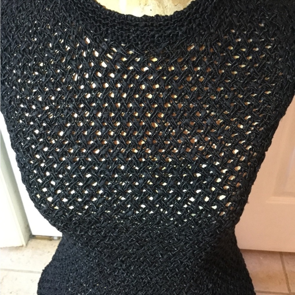 CHANEL knit black dress - Picture 2 of 7